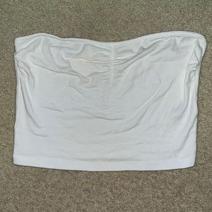Garage White Tube Top - Size Small